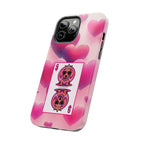 Queen of My Heart Pink Phone Case – Doxie Edition by Sweet Roo Bou™