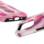 Queen of My Heart Pink Phone Case – Doxie Edition by Sweet Roo Bou™