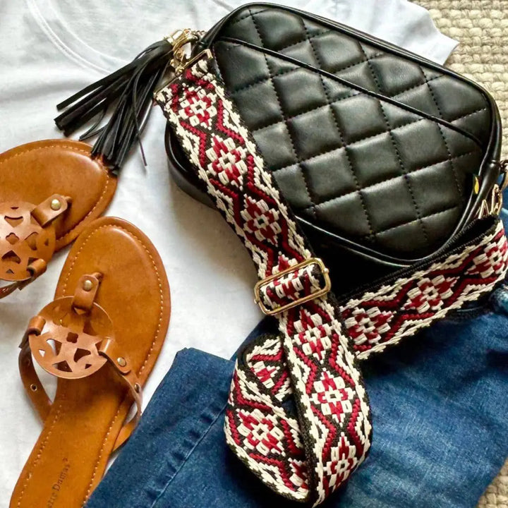 Quilted Courtney Crossbody | Choose Your Strap