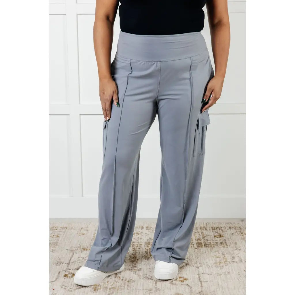 Enjoy the comfort and style of our Race to Relax Cargo Pants made from a stretchy microfiber nylon for soft feel. Plus