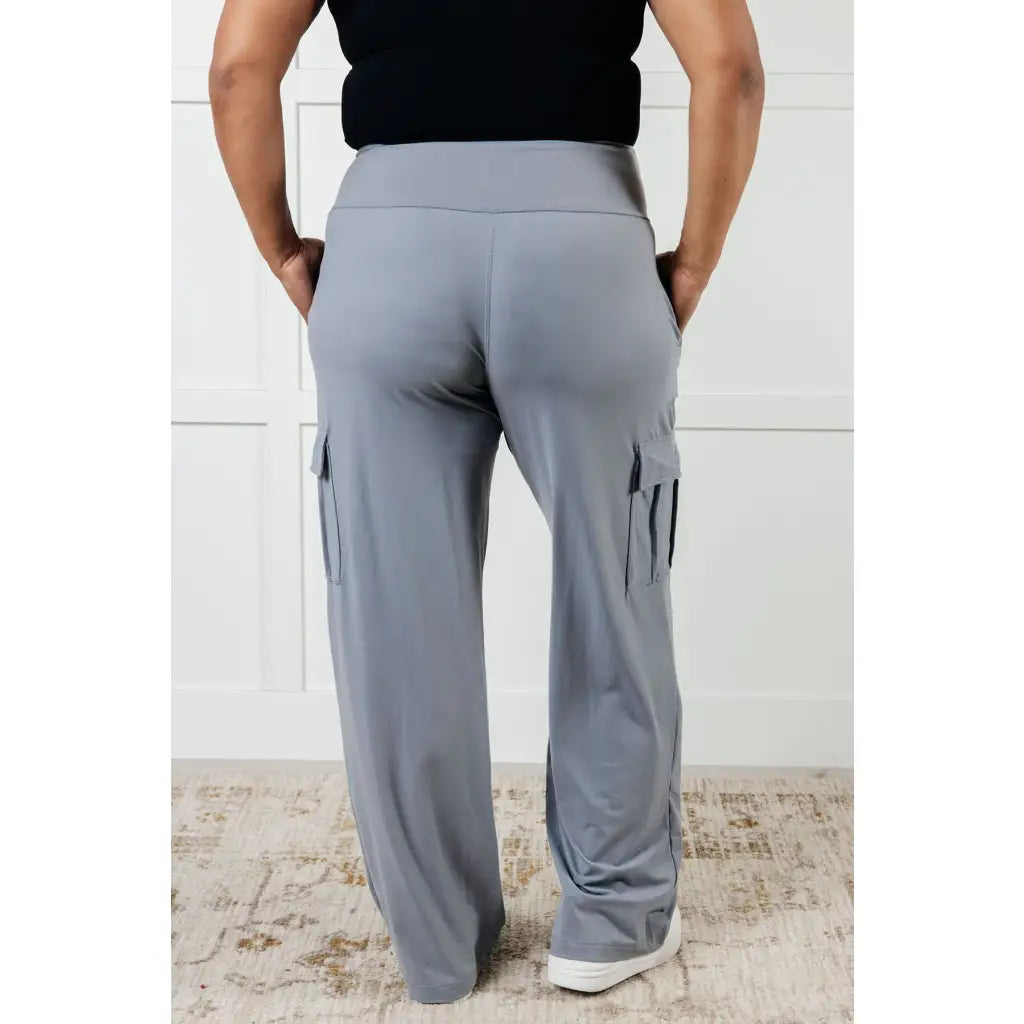 Enjoy the comfort and style of our Race to Relax Cargo Pants made from a stretchy microfiber nylon for soft feel. Plus
