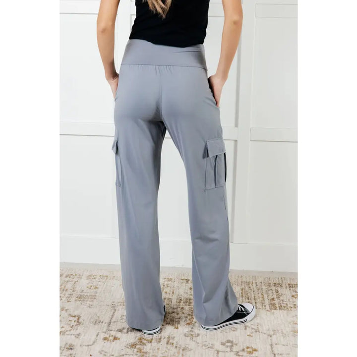 Race to Relax Cargo Pants in Grey - Bottoms