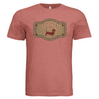 Exclusive red dachshund dad tee featuring artwork by Sweet Roo Bou™. A doxie must-have! Soft BELLA + CANVAS fit