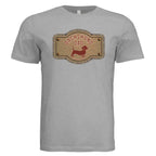Exclusive red dachshund dad tee featuring artwork by Sweet Roo Bou™. A doxie must-have! Soft BELLA + CANVAS fit