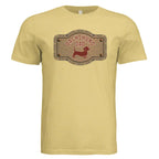 Exclusive red dachshund dad tee featuring artwork by Sweet Roo Bou™. A doxie must-have! Soft BELLA + CANVAS fit