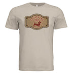 Exclusive red dachshund dad tee featuring artwork by Sweet Roo Bou™. A doxie must-have! Soft BELLA + CANVAS fit