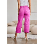 Our RFM Dylan Tummy Control Cropped Jeans high-waisted jeans give you tummy control to help rock your perfect shape!