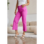 Our RFM Dylan Tummy Control Cropped Jeans high-waisted jeans give you tummy control to help rock your perfect shape!