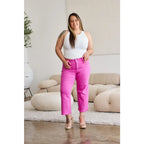 Our RFM Dylan Tummy Control Cropped Jeans high-waisted jeans give you tummy control to help rock your perfect shape!