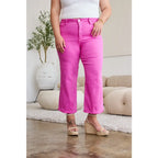 Our RFM Dylan Tummy Control Cropped Jeans high-waisted jeans give you tummy control to help rock your perfect shape!