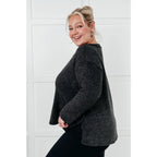 Take on the day in style and comfort with our Simply Soft Sweater Black. Made from luxurious stretchy brushed hacci