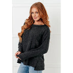 Take on the day in style and comfort with our Simply Soft Sweater Black. Made from luxurious stretchy brushed hacci