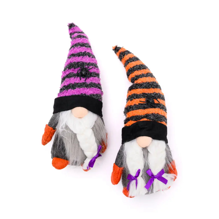 Stripes Are Nice Halloween Gnomes Set of 2 - Womens