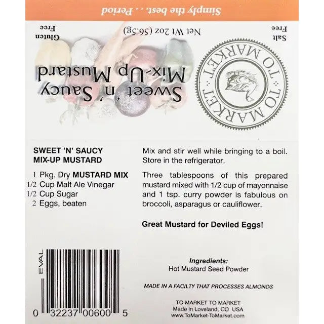 Sweet ’N’ Saucy Mix-Up Mustard