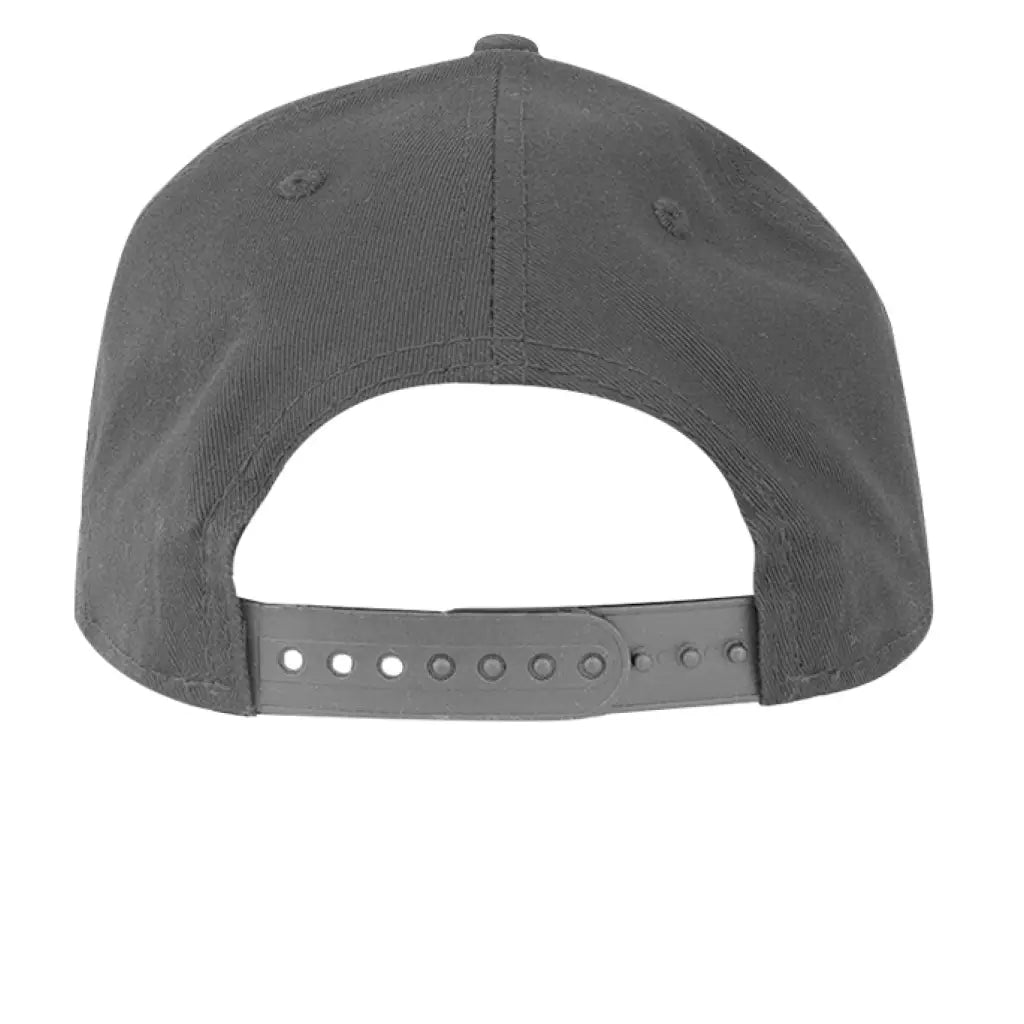 Bold style with purpose — Tackling Kidney Cancer Flat Bill Snapback by New Era. High profile fit 100% cotton adjustable