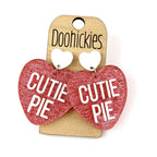 Talk to Me Valentine Heart Dangle Earrings