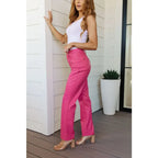 Break the rules with our Tanya Control Top Faux Leather Pants from Judy Blue! These high-waisted pants feature tummy