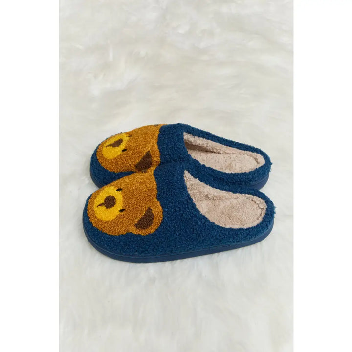 Teddy Bear Plush Slippers - slippers