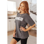 Say it loud in the Empower Tee! This sherpa “ENOUGH” graphic tee fits plus sizes perfectly and delivers cozy comfort