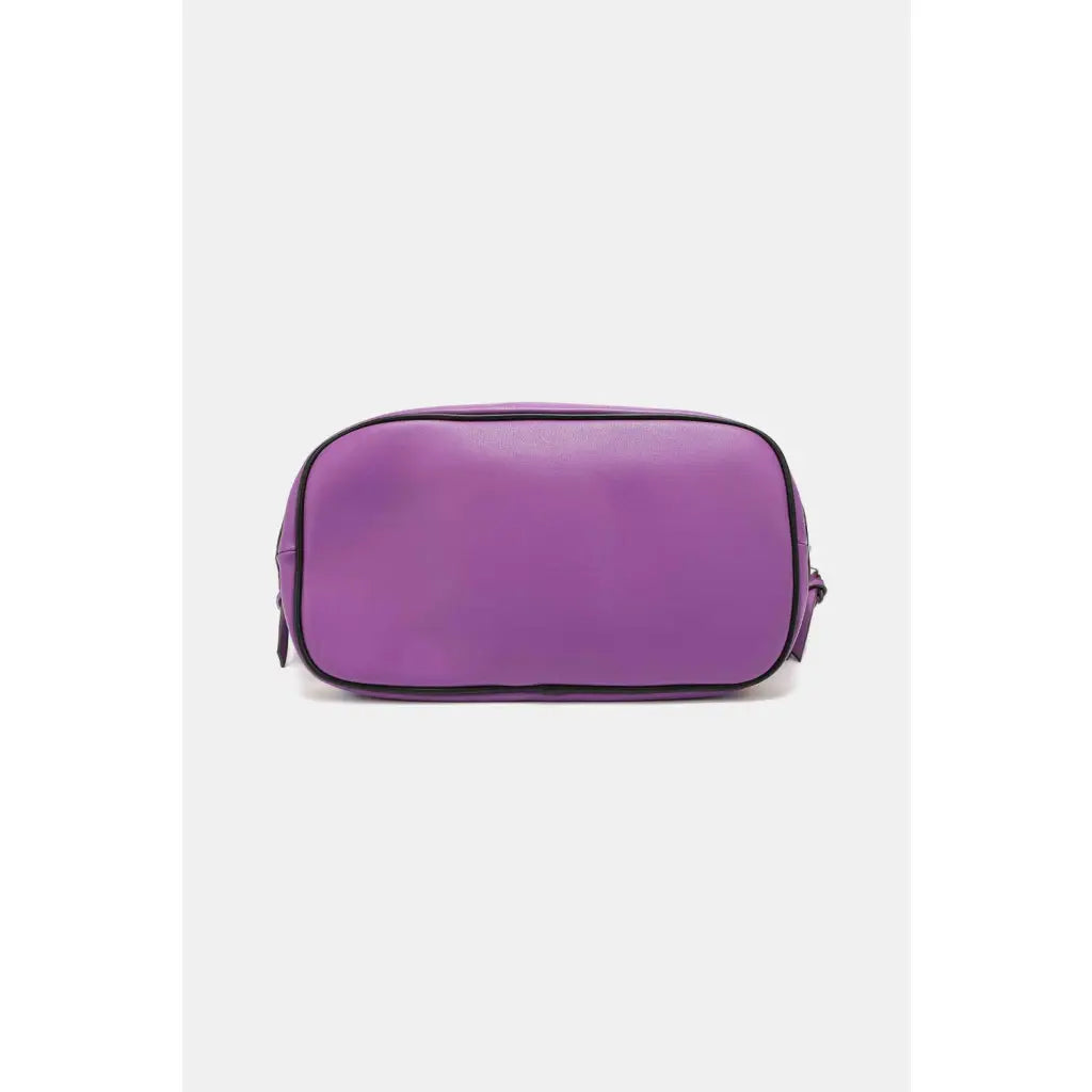 This fantastically fun handbag three piece set includes a Large Shoulder Bag Solid Crossbody and charming Heart Coin