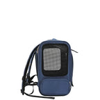 Expandable Roxy Roo Voyager pet carrier with mesh panels sherpa interior and Nicole Lee exclusive print. Fits pets up