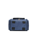 Expandable Roxy Roo Voyager pet carrier with mesh panels sherpa interior and Nicole Lee exclusive print. Fits pets up