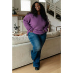 Our Thought It Over Sweater is a perfect way to add texture your look. The textured pattern knit fabric offers relaxed