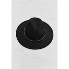Our Touch of Bling Black Fedora Hat is the perfect accessory for any occasion that requires just a touch sparkle.