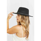 Our Touch of Bling Black Fedora Hat is the perfect accessory for any occasion that requires just a touch sparkle.