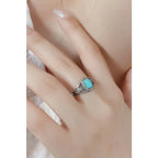 Our gorgeous turquoise 925 Sterling Silver Ring is sure to be your new favorite find! Includes a gift box.