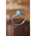 Our gorgeous turquoise 925 Sterling Silver Ring is sure to be your new favorite find! Includes a gift box.