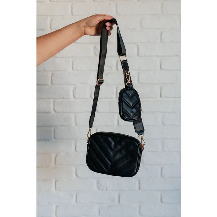 Under Your Spell Crossbody in Black - Womens