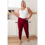 Our new Wanda Control Top Judy Blue Skinny Jeans in Scarlet are a solid bet for flattering and confident fit! Crafted