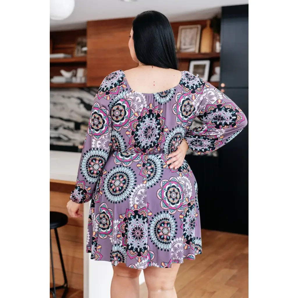 Get ready to turn heads in our Your Best Idea Skort Dress! This playful dusty lilac dress features a wrinkle free