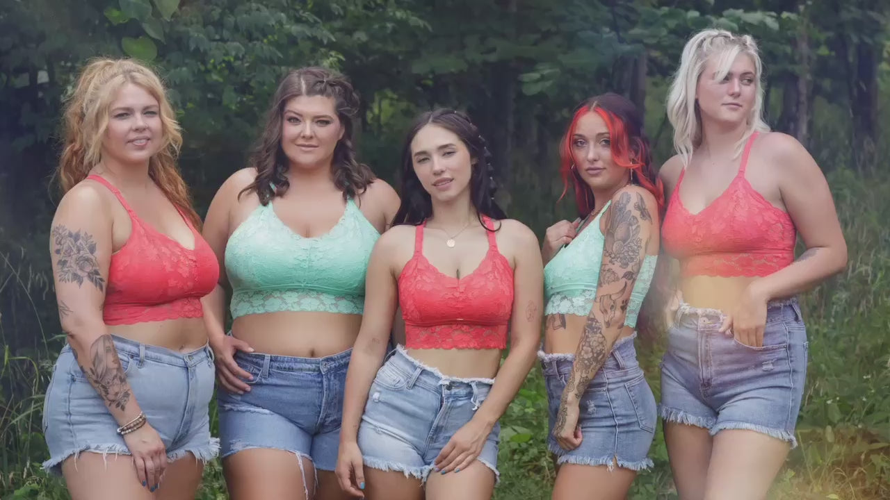 Juliette Deluxe Lace Bralette (multiple colors)