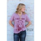 This super fun and soft Beg Your Parton Tee is ready for any age definitely perfect a summer concert!