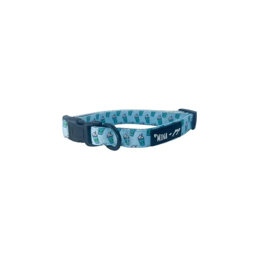 This adorable blue pupshake adjustable collar is all about comfort and style! When it just too hot for a harness