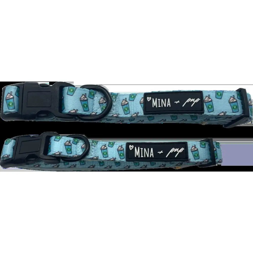 This adorable blue pupshake adjustable collar is all about comfort and style! When it just too hot for a harness