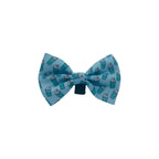 Add some extra style and flare with this classy bow tie Secures in the back a velcro strap to go over your pet’s collar