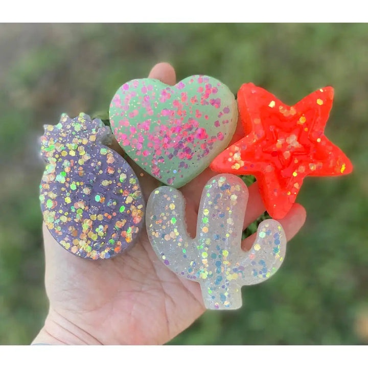 Car Vent Clip Air Freshener - Glitter Heart