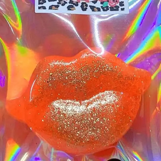 Car Vent Clip Air Freshener - Glitter Lips