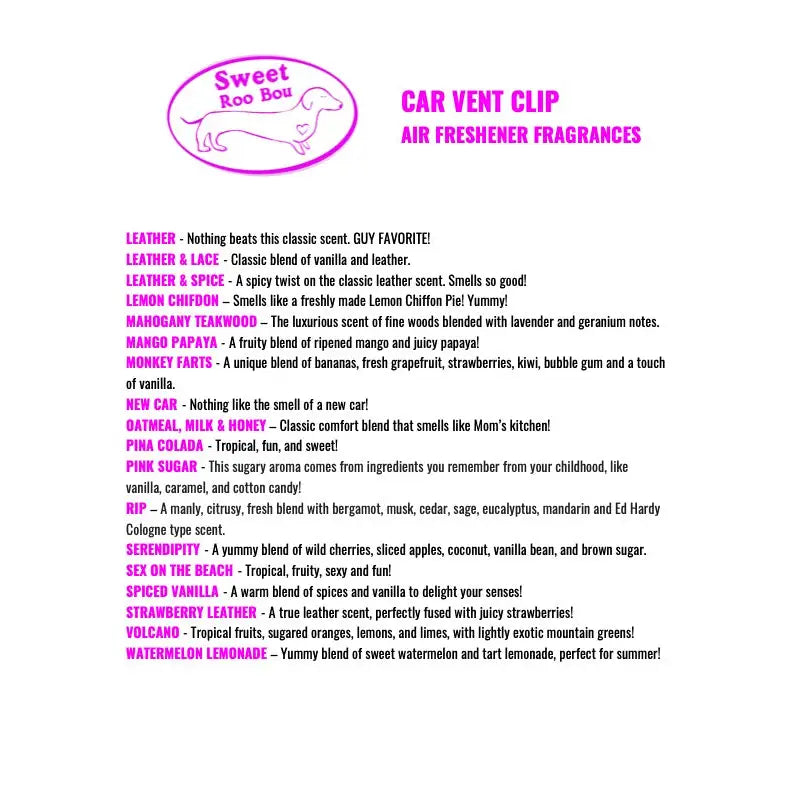 Your car is about to get an upgrade with one of our BEST SELLING vent clip air fresheners! Perfect for your closets