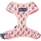 Raise your paw if you love coffee! This yummy and fun pattern which includes a beautiful pink background covered