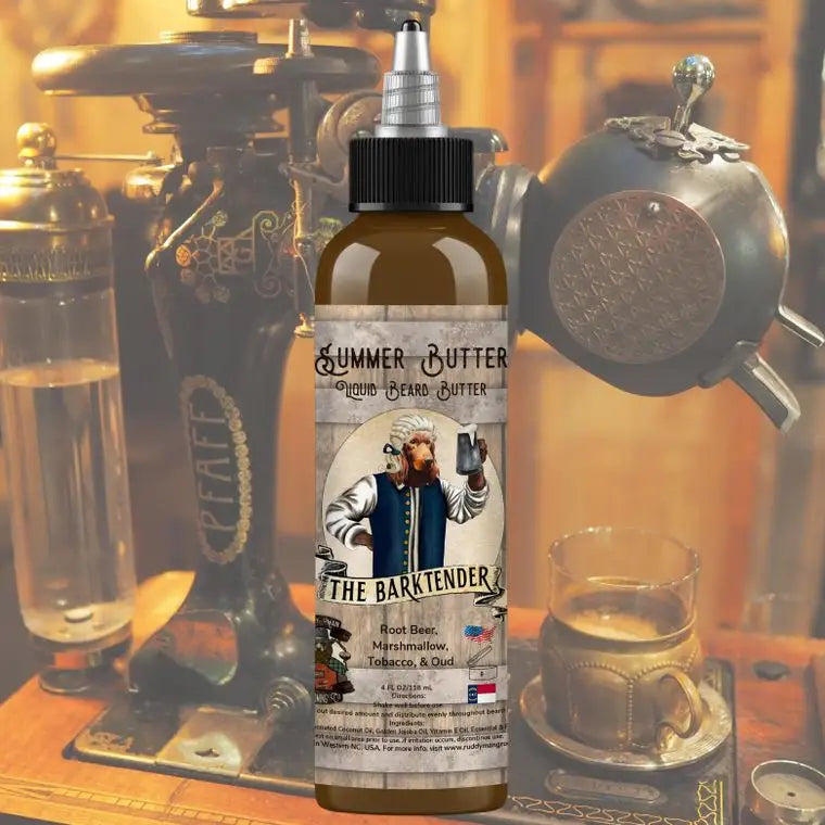 The Barktender Scent Profile: Root Beer Marshmallow Tobacco & OudThe is a smooth and deeply-layered profile that gives