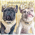 This glamorous metallic cheetah printed doggie head bow is the perfect accessory to make your pup’s outfit extra!